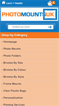 Mobile Screenshot of photomountsuk.co.uk